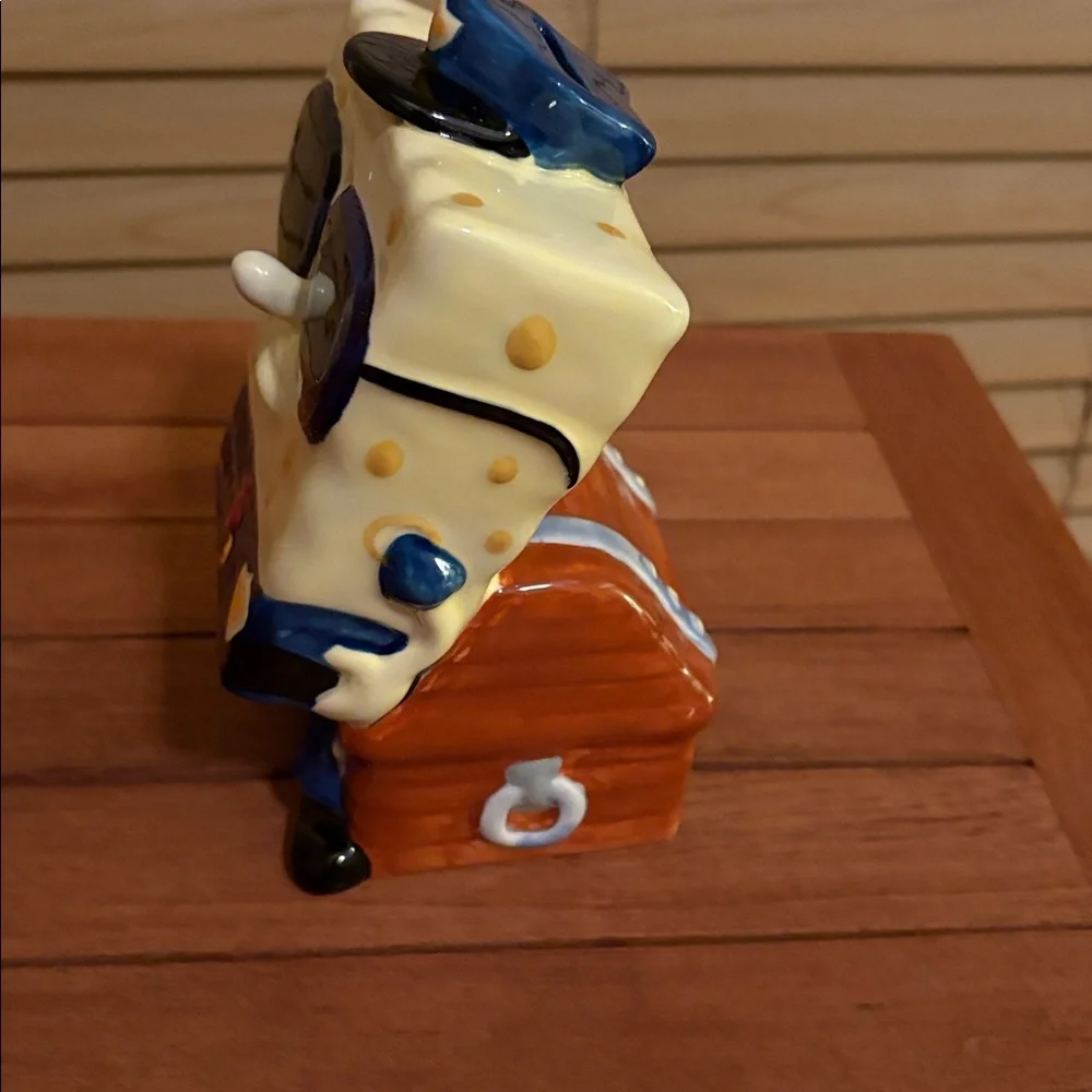 NEW. SpongeBob SquarePants Police Officer Ceramic Bank - Picture 3 of 6